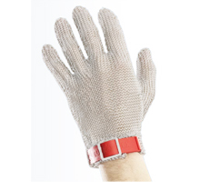 Пятипалые защитные кольчужные перчатки EUROFLEX 